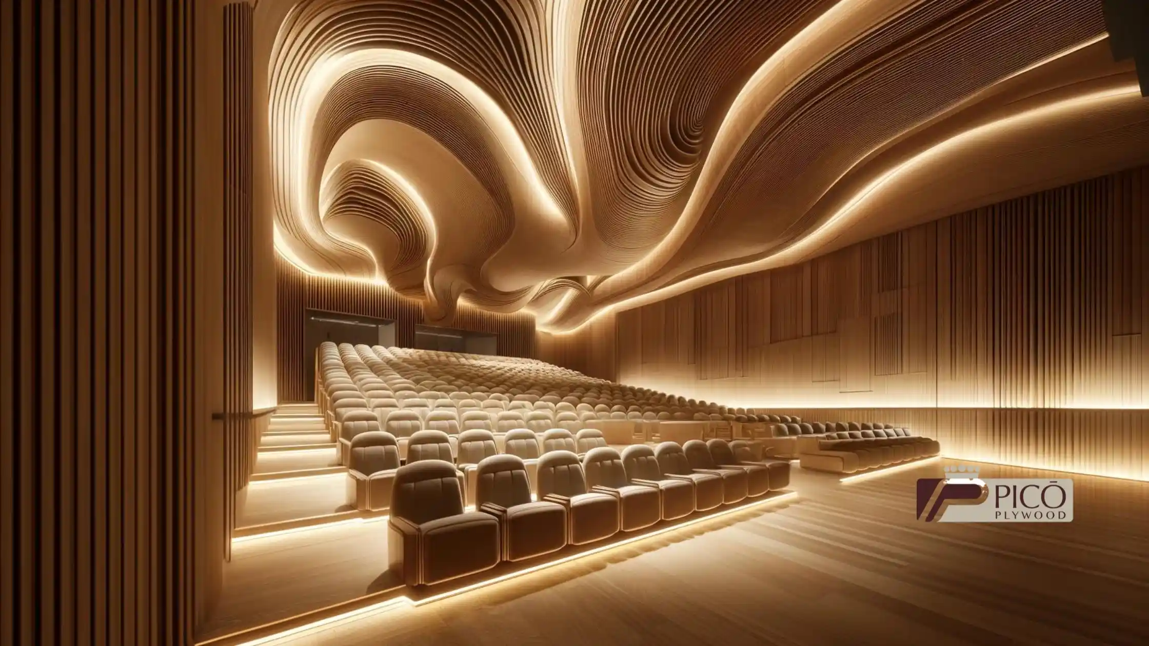 Plywood Supplier • Picó Plywood • Blog • Flexible Plywood Uses Theater